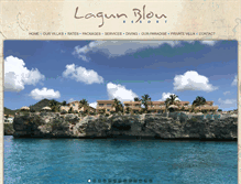 Tablet Screenshot of lagunblou.com